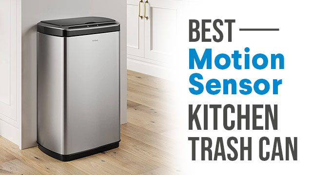 Best Motion Sensor Kitchen Trash Can 