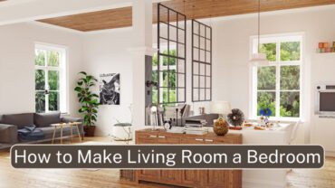 4 Easy Steps To Make Living Room a Bedroom