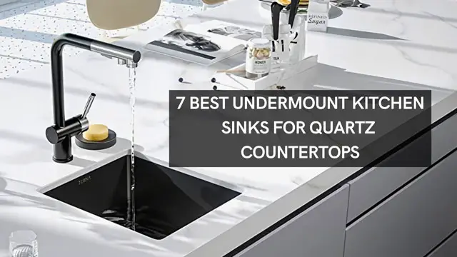 7 Best Undermount Kitchen Sinks for Quartz Countertops