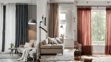 5 Ways to Hang Curtains Without Drilling