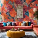 10 Gorgeous Fall Wallpaper Designs to Cozy Up Your Living Room