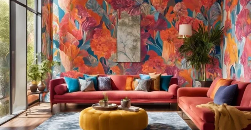 10 Gorgeous Fall Wallpaper Designs to Cozy Up Your Living Room