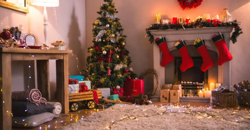 How to Decorate Your Living Room for a Cozy Christmas Vibe