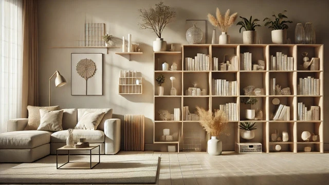 12 Minimalist Open Shelving Ideas for Living Room