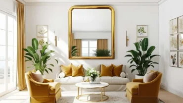 10 Stunning Ideas for Decorating with Mirrors in the Living Room