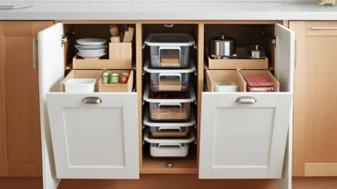 How to Organize Deep Kitchen Cupboards Easily?