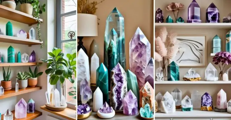 12 Ways to Display Crystals and Add Good Vibes