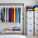 8 DIY Storage Solutions for a Room Without a Closet