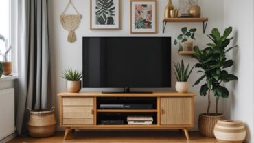 How to Decorate Your TV Stand So It Actually Looks Good