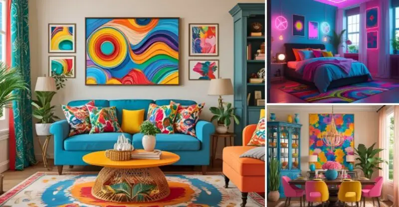 12 Dopamine Decor Ideas to Uplift Your Home All Year