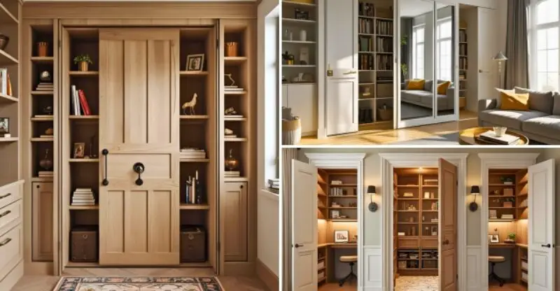 25 Hidden Door Ideas for Secret Rooms and Storage