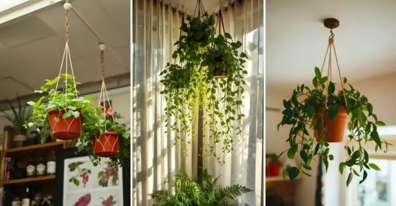 How to Hang Plants from the Ceiling