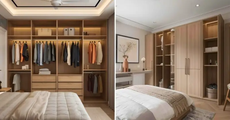 7 Space-Saving Wardrobe Designs Perfect for Small Bedrooms